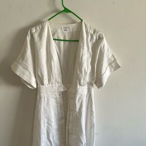 Equipment 100% linen dress